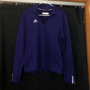 Purple Adidas Pullover